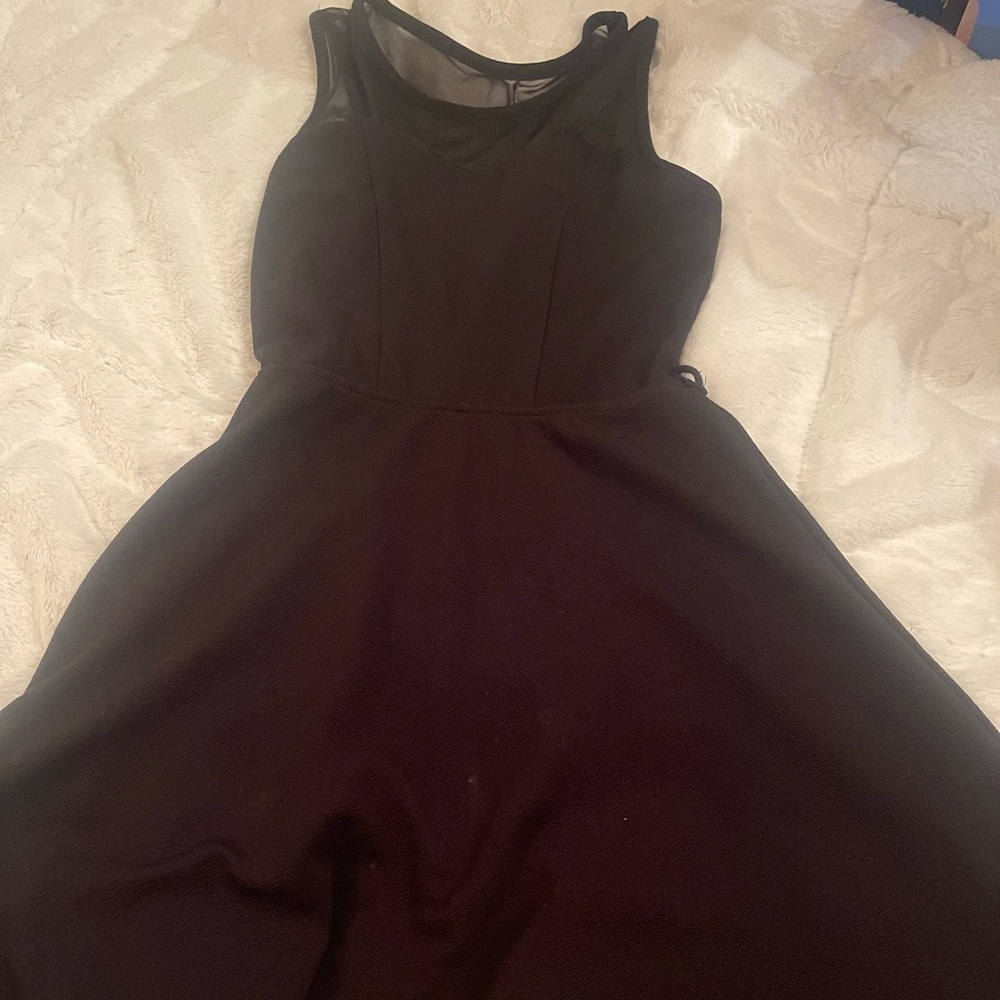 X small black dress